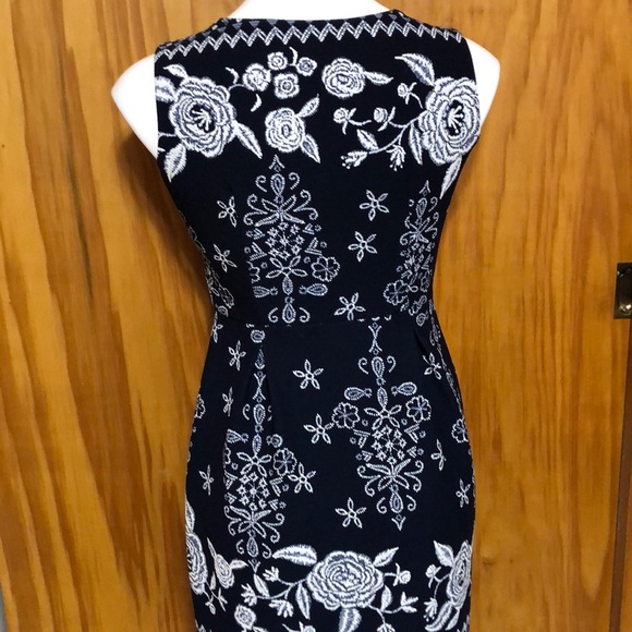 Blue and White Dress - Picture 2 of 3